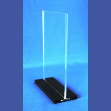 <p>CARTEL S&nbsp; Horizontal doble cara encajado en la ranura de la base<br>Medidas: A-4     297 x 210 mm<br>